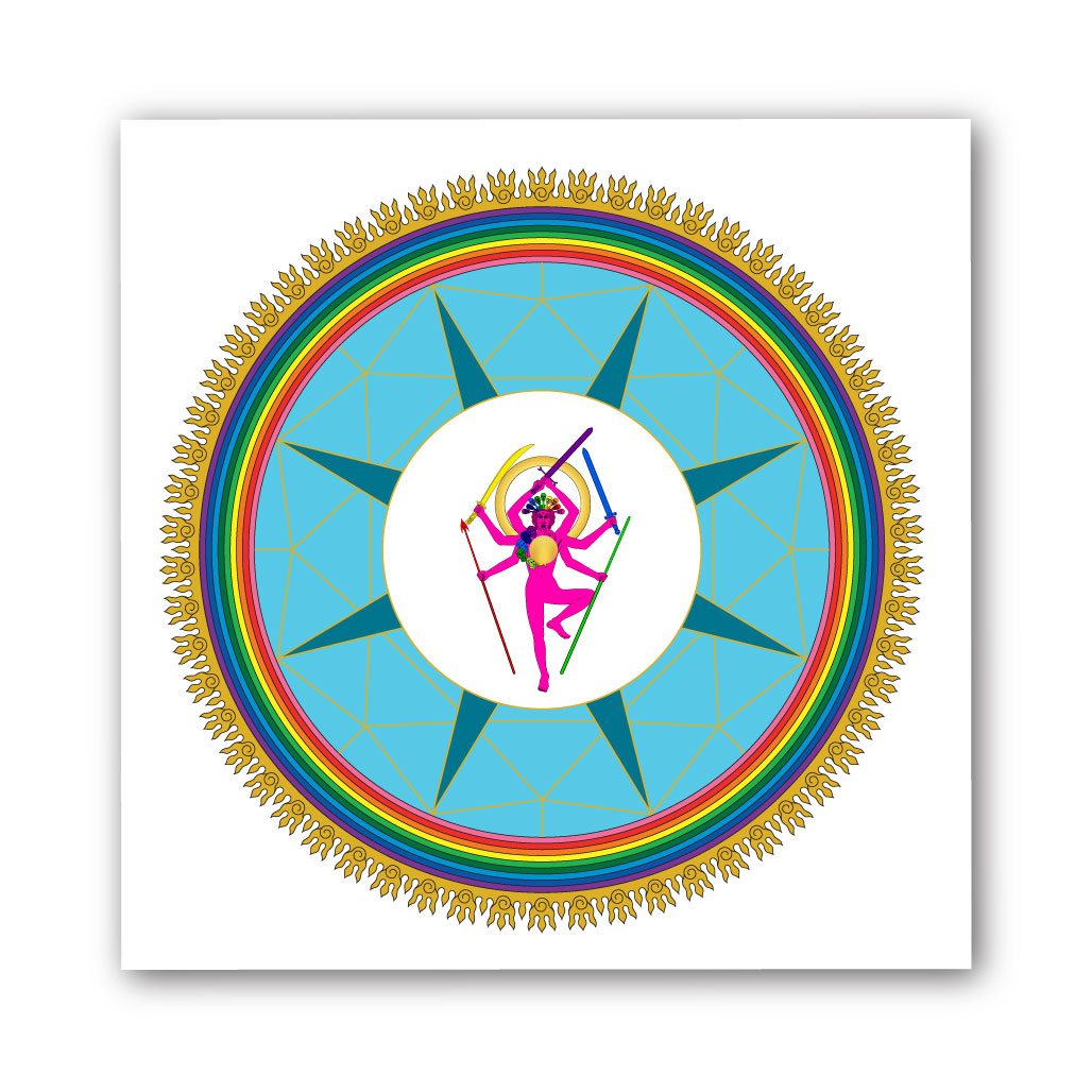 Fierce Divine Wisdom Deity III™ yantra