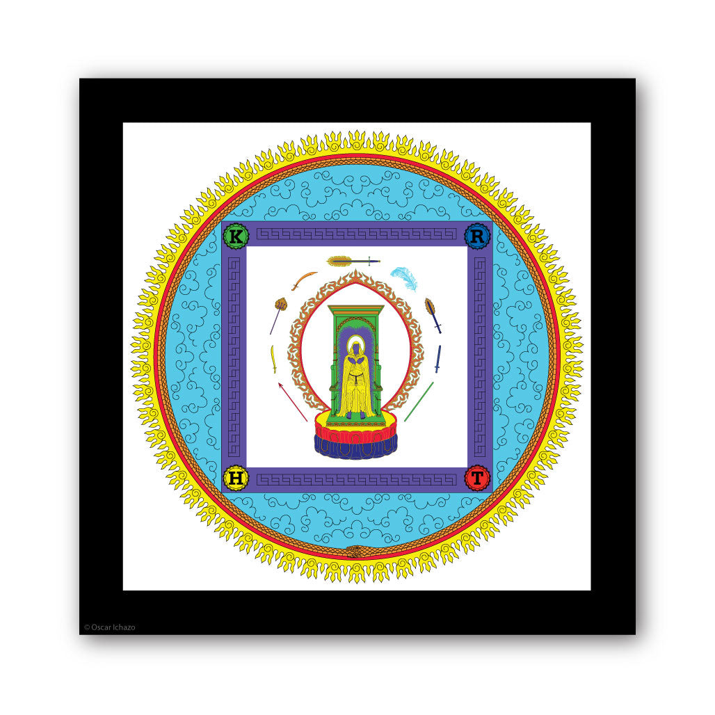 Mandala of the Divine Metatelos Deity and his Pleroma™ yantra