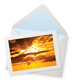 Light Increases Greeting Card - 5½" x 4¼"