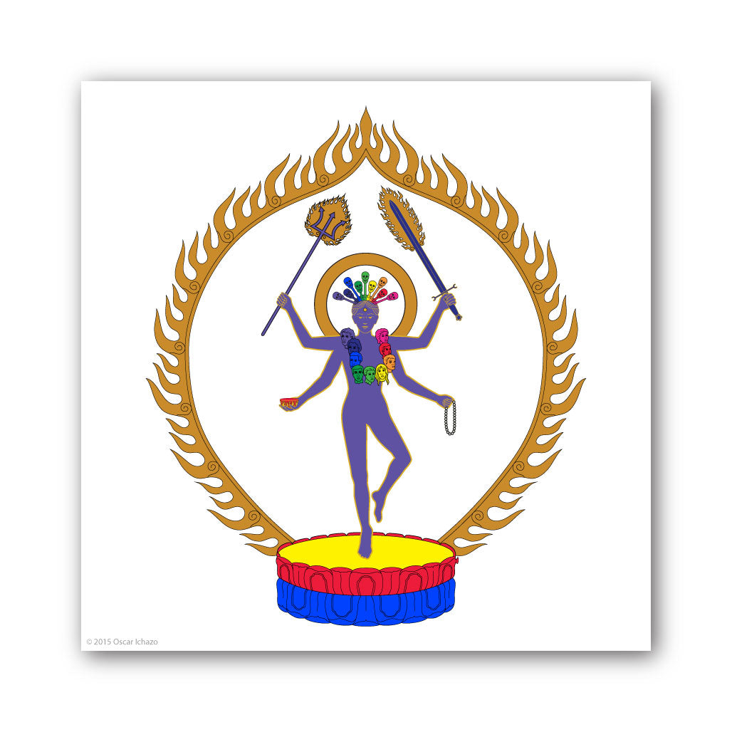 Divine Sophia-Gnosis Deity yantra