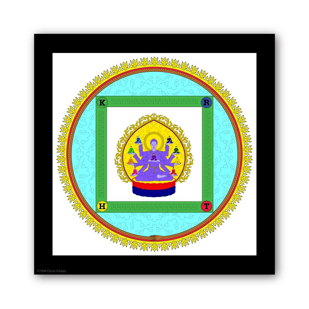 Mandala of the Divine Virtues Deity™ yantra